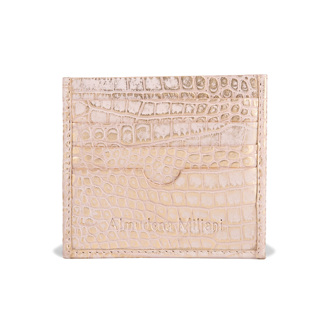 TARJETERO MIK ORO BEIGE