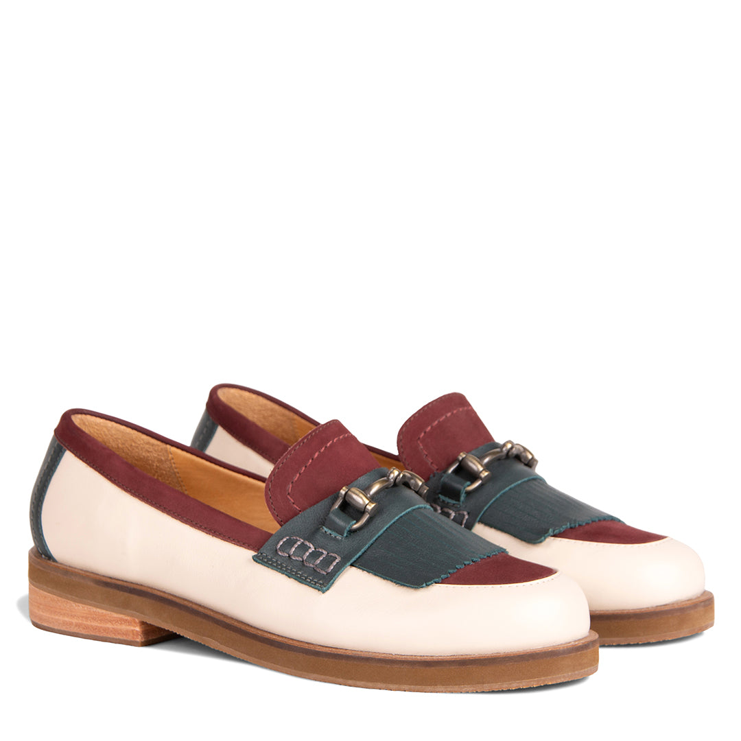 NEW! EBAN MARFIL BURGUNDY